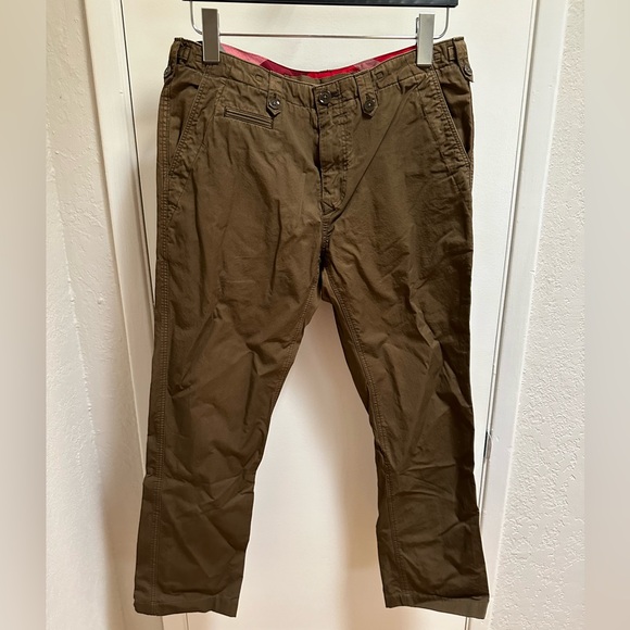 Burberry Cargo Pants Military green Size 32 - Picture 1 of 4
